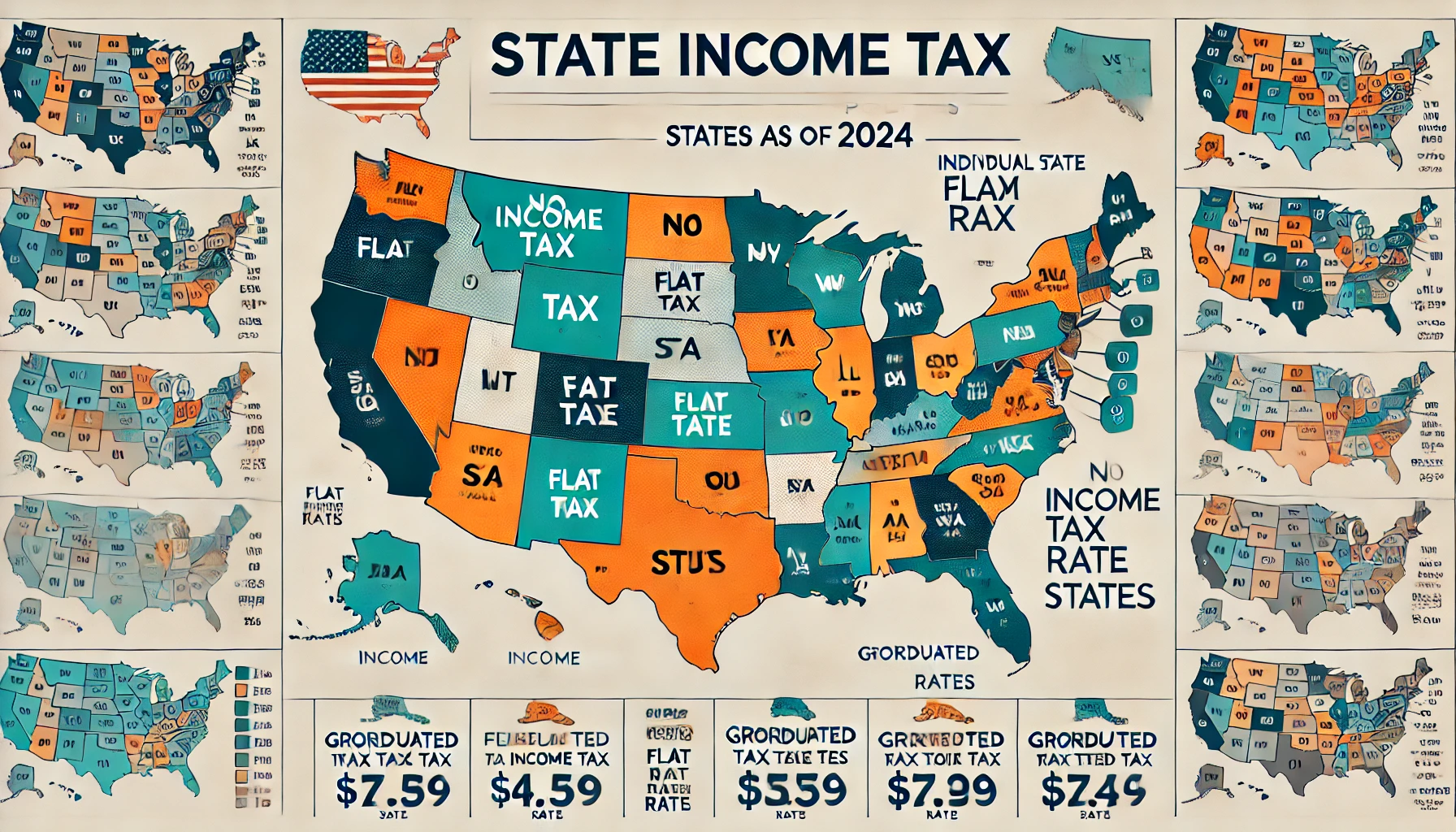 State Taxes Map